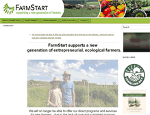 Tablet Screenshot of farmstart.ca